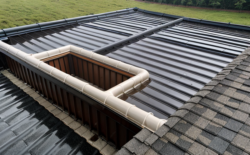 Roof drainage system inspection