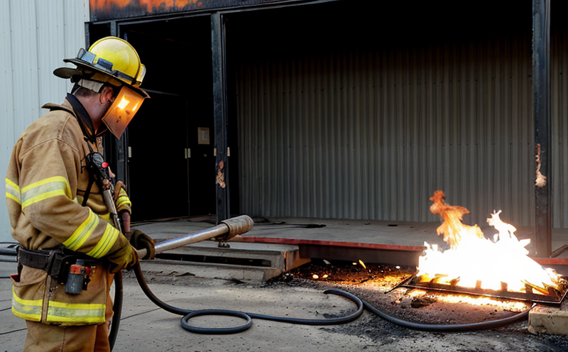 Welding area fire risk inspection