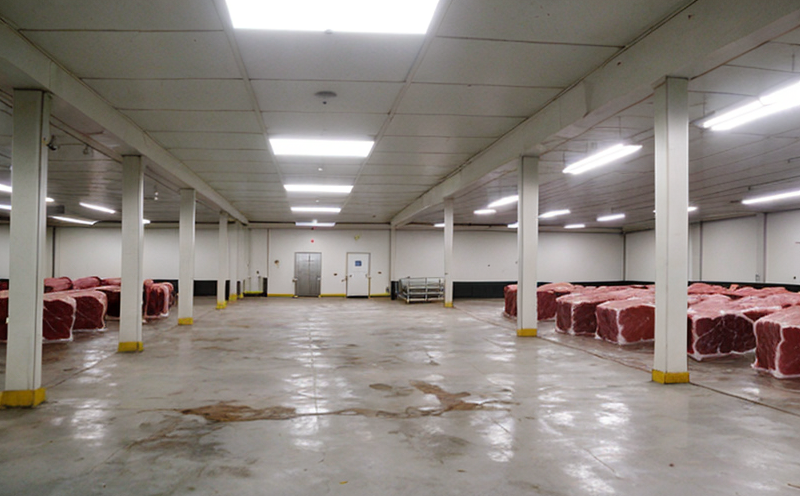 Meat processing facility inspection